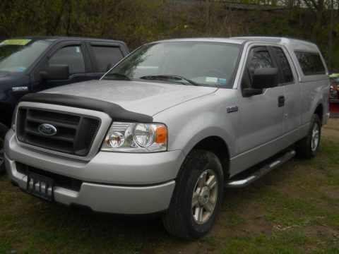 Silver Metallic 2005 Ford F150 XLT SuperCab