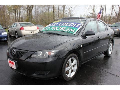 Black Mica 2005 Mazda MAZDA3 i Sedan Black Mica 2005 Mazda MAZDA3 i Sedan