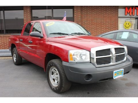 Inferno Red Crystal Pearl 2006 Dodge Dakota ST Quad Cab 4x4 Inferno Red Crystal Pearl 2006 Dodge Dakota ST Quad Cab 4x4