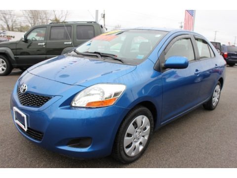 Blue Streak Metallic 2009 Toyota Yaris Sedan Blue Streak Metallic 2009 Toyota Yaris Sedan
