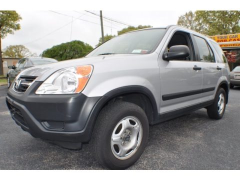 Satin Silver Metallic 2004 Honda CR-V LX Satin Silver Metallic 2004 Honda CR-V LX
