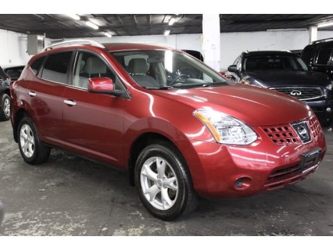 Venom Red 2010 Nissan Rogue SL AWD
