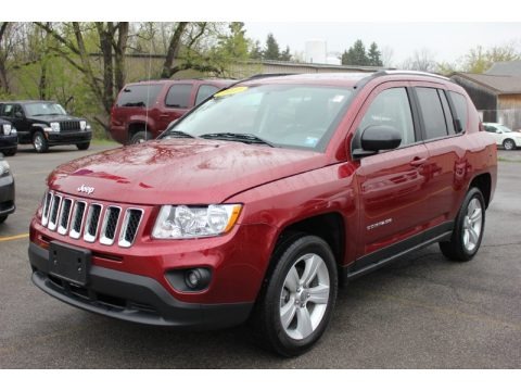 Deep Cherry Red Crystal Pearl 2011 Jeep Compass 2.4 Latitude 4x4 Deep Cherry Red Crystal Pearl 2011 Jeep Compass 2.4 Latitude 4x4
