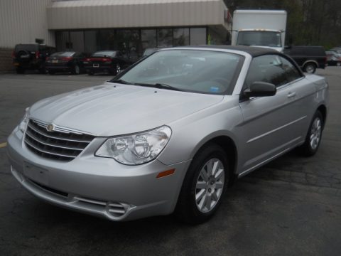 Bright Silver Metallic 2008 Chrysler Sebring LX Convertible