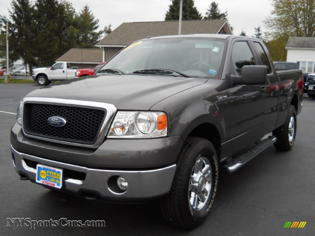 2006 Ford F150 XLT SuperCab 4x4 In Dark Shadow Grey Metallic A79043 