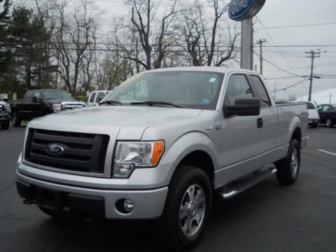 Ingot Silver Metallic 2010 Ford F150 STX SuperCab 4x4