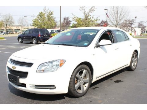 White 2008 Chevrolet Malibu LT Sedan