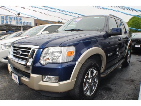 Dark Blue Pearl Metallic 2008 Ford Explorer Eddie Bauer 4x4 Dark Blue Pearl Metallic 2008 Ford Explorer Eddie Bauer 4x4