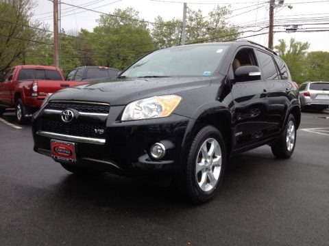 Black 2009 Toyota RAV4 Limited V6 4WD Black 2009 Toyota RAV4 Limited V6 4WD