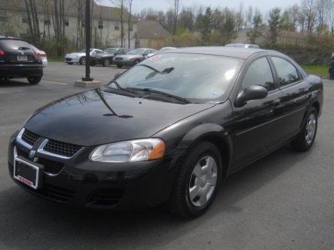 Brilliant Black 2006 Dodge Stratus SXT Sedan Brilliant Black 2006 Dodge Stratus SXT Sedan