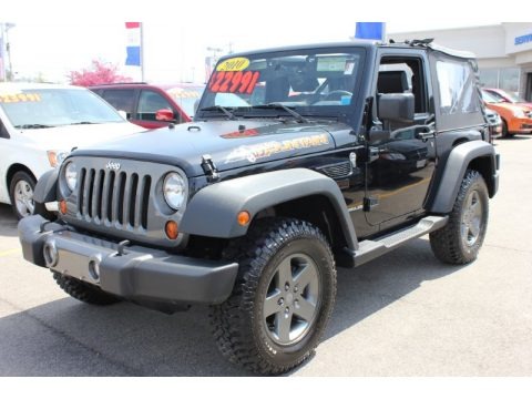 Black 2010 Jeep Wrangler Sport Mountain Edition 4x4 Black 2010 Jeep Wrangler Sport Mountain Edition 4x4