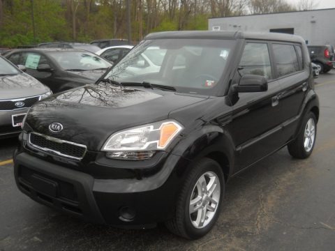 Shadow Black 2010 Kia Soul + Shadow Black 2010 Kia Soul +