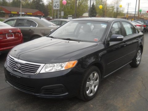 Ebony Black 2009 Kia Optima LX Ebony Black 2009 Kia Optima LX
