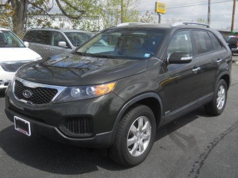 Tuscan Olive 2011 Kia Sorento LX V6 AWD