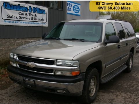 Light Pewter Metallic 2003 Chevrolet Suburban 1500 LS 4x4 Light Pewter Metallic 2003 Chevrolet Suburban 1500 LS 4x4