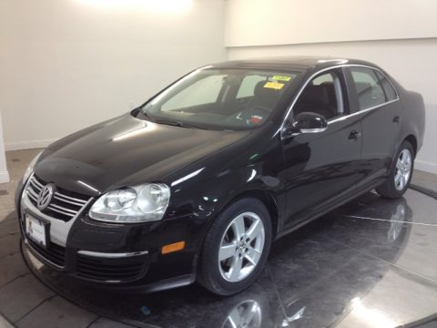 Black 2008 Volkswagen Jetta SE Sedan Black 2008 Volkswagen Jetta SE Sedan