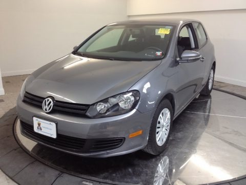 United Gray Metallic 2010 Volkswagen Golf 2 Door