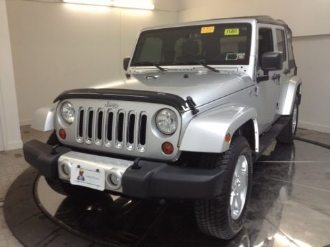 Bright Silver Metallic 2010 Jeep Wrangler Unlimited Sahara 4x4 Bright Silver Metallic 2010 Jeep Wrangler Unlimited Sahara 4x4