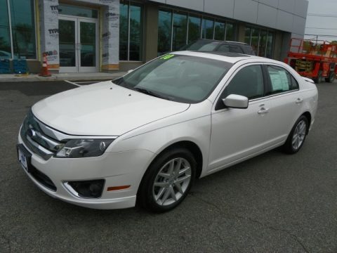 White Platinum Tri-coat Metallic 2010 Ford Fusion SEL V6 White Platinum Tri-coat Metallic 2010 Ford Fusion SEL V6