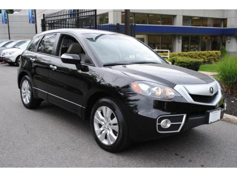 Crystal Black Pearl 2010 Acura RDX SH-AWD