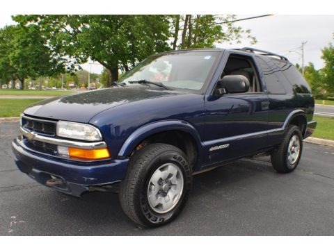 Indigo Blue Metallic 2003 Chevrolet Blazer LS 4x4 Indigo Blue Metallic 2003 Chevrolet Blazer LS 4x4