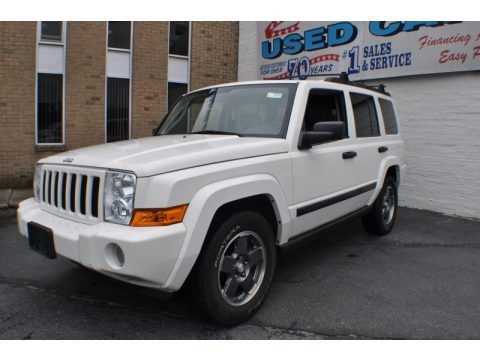 Stone White 2006 Jeep Commander 4x4 Stone White 2006 Jeep Commander 4x4