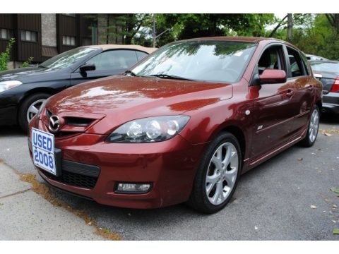 Copper Red Mica 2008 Mazda MAZDA3 s Touring Hatchback Copper Red Mica 2008 Mazda MAZDA3 s Touring Hatchback