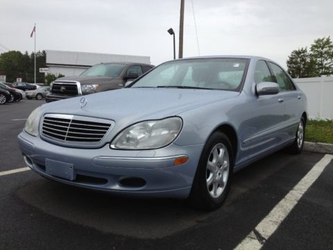 Horizon Blue Metallic 2000 Mercedes-Benz S 500 Sedan