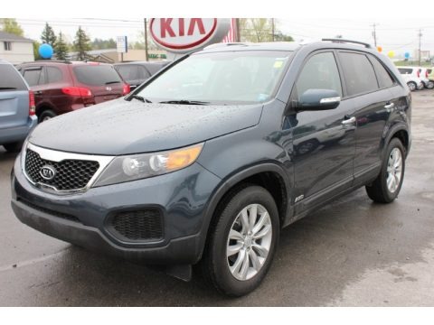 Pacific Blue 2011 Kia Sorento LX V6 AWD