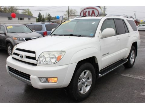 Natural White 2004 Toyota 4Runner Limited 4x4