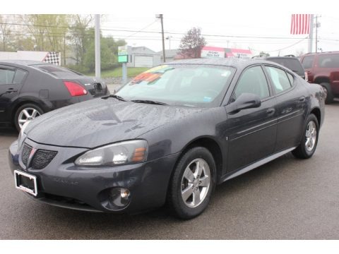 Dark Slate Metallic 2008 Pontiac Grand Prix Sedan Dark Slate Metallic 2008 Pontiac Grand Prix Sedan