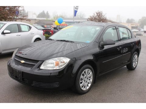 Black 2010 Chevrolet Cobalt LS Sedan