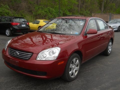 Ruby Red 2008 Kia Optima LX Ruby Red 2008 Kia Optima LX