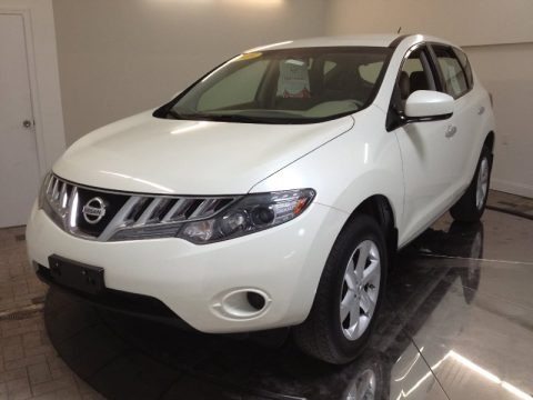 Glacier Pearl 2009 Nissan Murano S AWD Glacier Pearl 2009 Nissan Murano S AWD