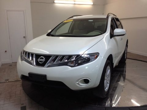 Glacier Pearl 2009 Nissan Murano S AWD Glacier Pearl 2009 Nissan Murano S AWD