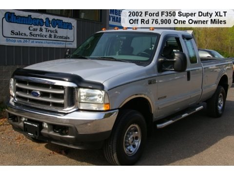 Silver Metallic 2002 Ford F350 Super Duty XLT SuperCab 4x4 Silver Metallic 2002 Ford F350 Super Duty XLT SuperCab 4x4