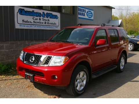Red Brick 2011 Nissan Pathfinder S 4x4 Red Brick 2011 Nissan Pathfinder S 4x4