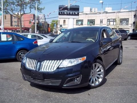 Dark Ink Blue Metallic 2009 Lincoln MKS AWD Sedan Dark Ink Blue Metallic 2009 Lincoln MKS AWD Sedan