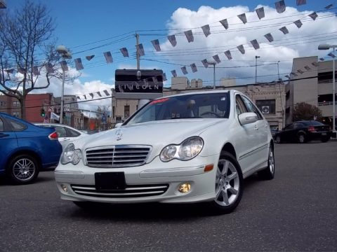 Arctic White 2007 Mercedes-Benz C 280 4Matic Luxury