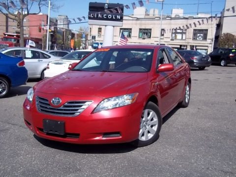 Barcelona Red Metallic 2009 Toyota Camry Hybrid Barcelona Red Metallic 2009 Toyota Camry Hybrid