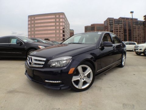 Capri Blue Metallic 2011 Mercedes-Benz C 300 Sport 4Matic