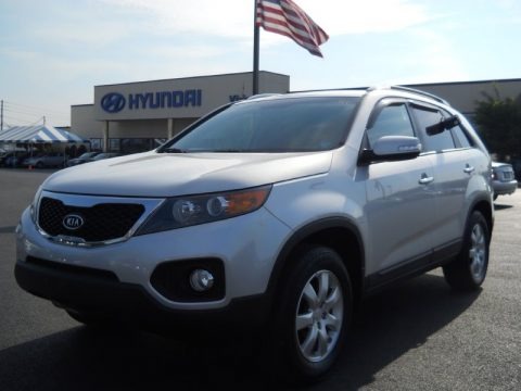 Titanium Silver 2011 Kia Sorento LX