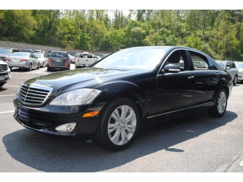 Black 2009 Mercedes-Benz S 550 4Matic Sedan