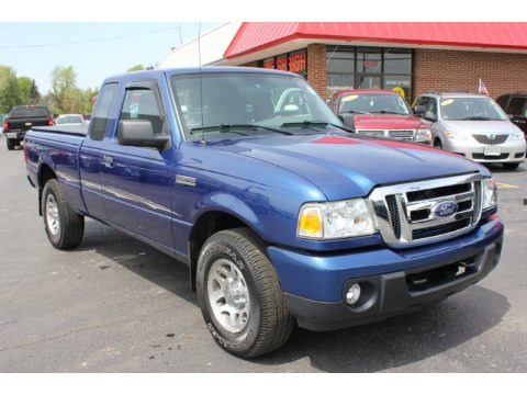 Vista Blue Metallic 2010 Ford Ranger XLT SuperCab 4x4 Vista Blue Metallic 2010 Ford Ranger XLT SuperCab 4x4