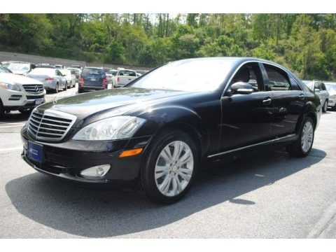 Black 2009 Mercedes-Benz S 550 4Matic Sedan
