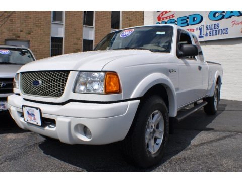 Oxford White 2002 Ford Ranger Edge SuperCab 4x4 Oxford White 2002 Ford Ranger Edge SuperCab 4x4