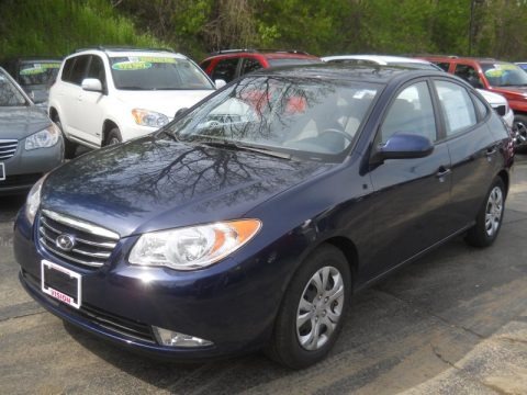 Regatta Blue 2010 Hyundai Elantra GLS Regatta Blue 2010 Hyundai Elantra GLS
