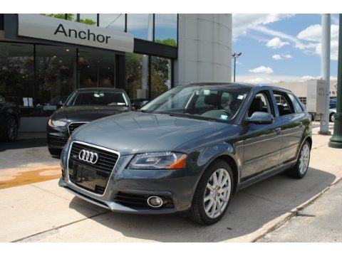 Meteor Gray Pearl Effect 2011 Audi A3 2.0 TFSI quattro