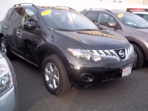 Super Black 2009 Nissan Murano S AWD Super Black 2009 Nissan Murano S AWD