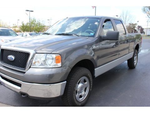Dark Shadow Grey Metallic 2007 Ford F150 XLT SuperCrew 4x4